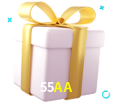 Receba seus bônus de boas-vindas no 55AA